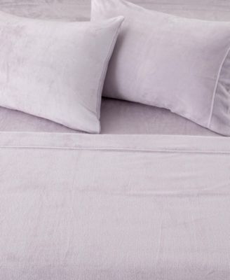Ultra Soft & Cozy Velvet Plush Fleece Printed Sheet Set