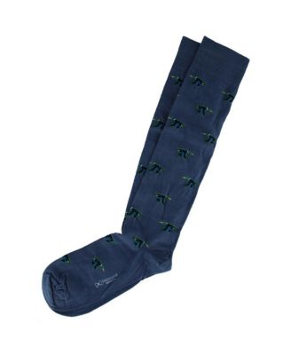 Men's Flying South Mallard Ducks Novelty Merino Wool Over the Calf Socks (1 Pair)