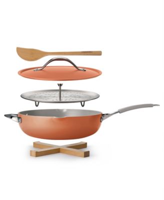 All-in-One Forged 5-Pc. Aluminum Ceramic Jumbo Cooker Set