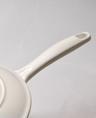 Bestow Enameled Cast Iron 3-Quart Saucier Pan with Lid