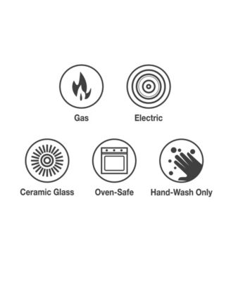 Bestow Enameled Cast Iron 5.5-Quart Round Dutch Oven Pot with Lid