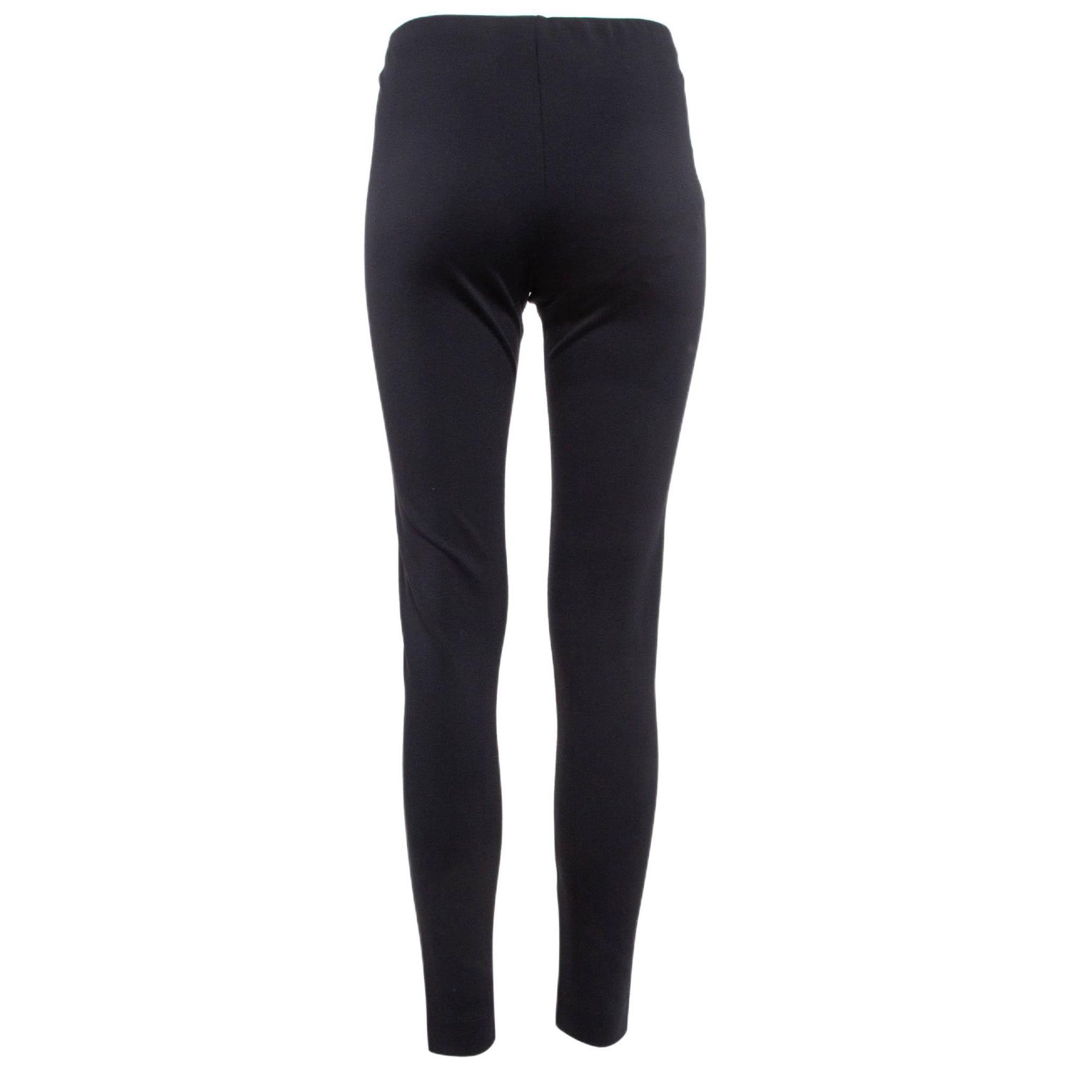 Women's Navy Blue Stretch Knit Leggings