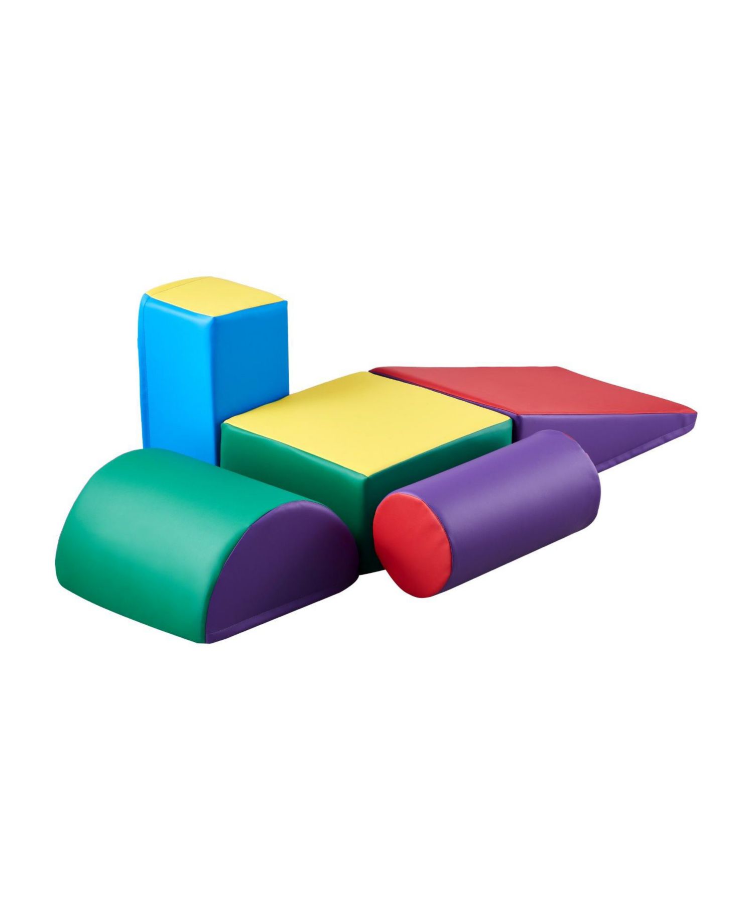 Soft-Play Foam Climbing Blocks, 5-Piece Set