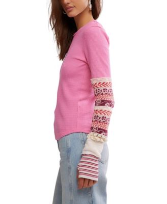 Women's All In Cuff Long-Sleeve Top