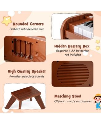 25 Key Mini Digital Piano with Stool