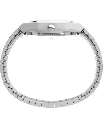 Men's Automatic Silver-Tone Stainless Steel Watch, 34mm