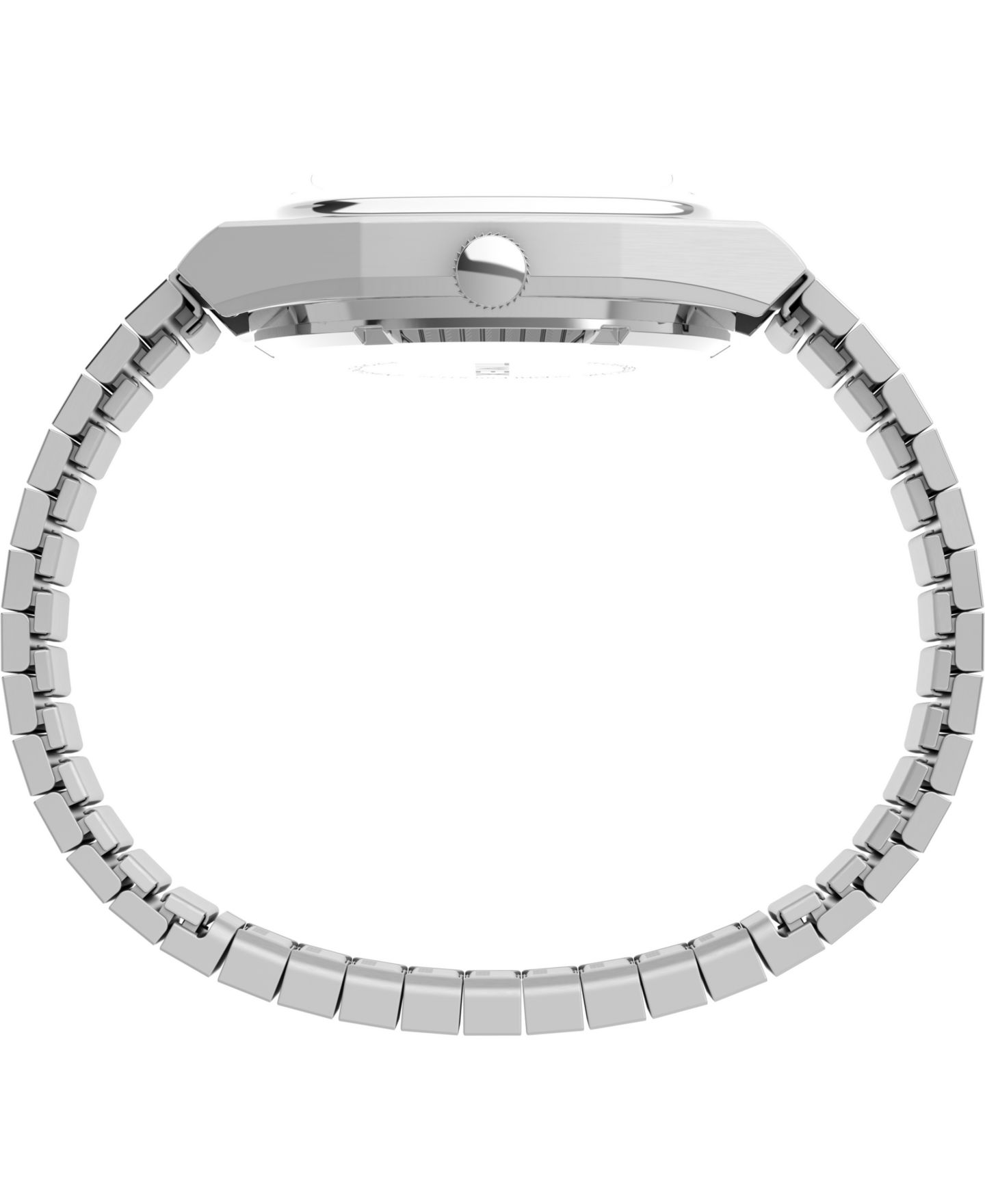 Мужские часы Timex Automatic Silver-Tone Stainless Steel Watch, 34mm — фото 2