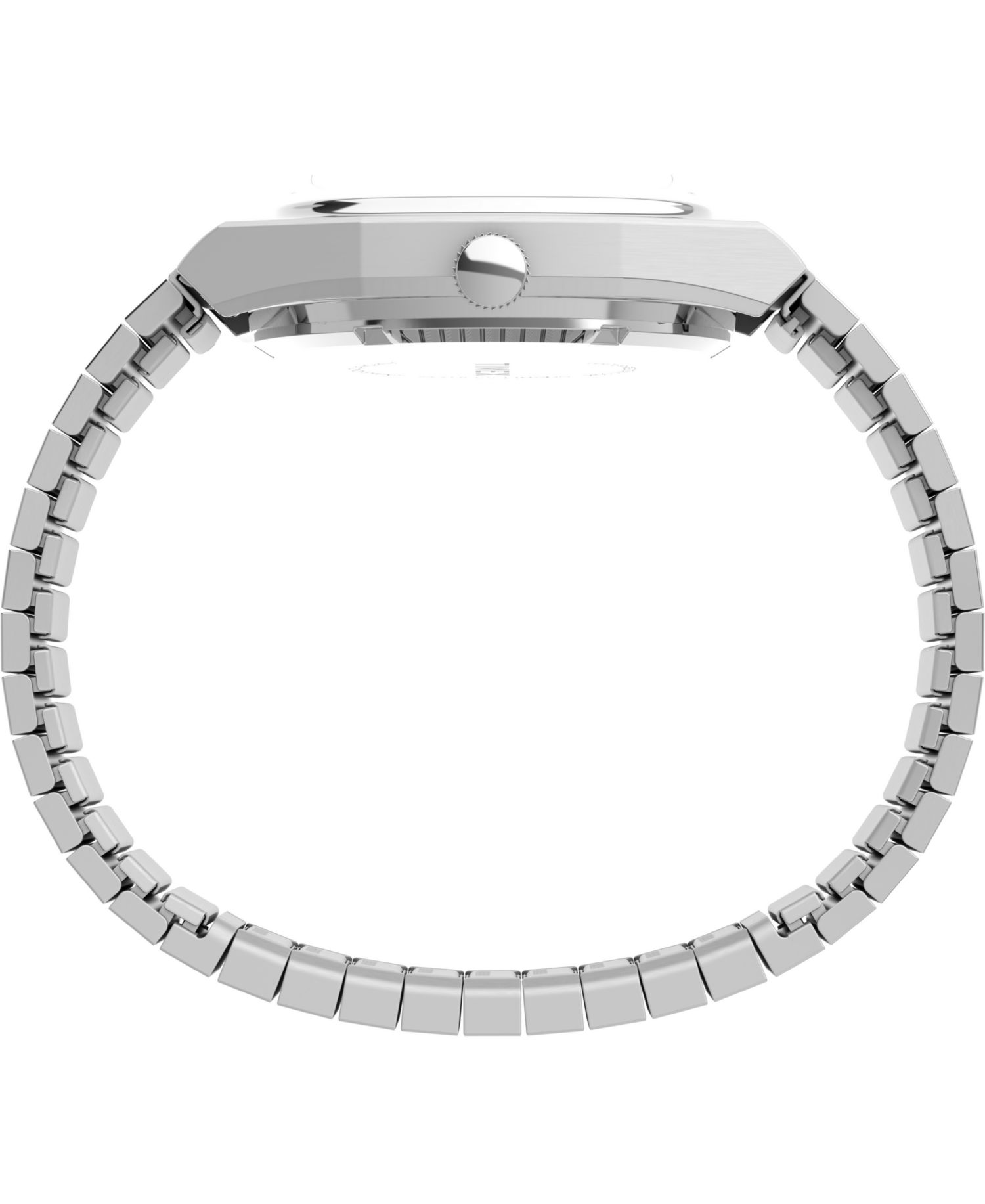 Men's Automatic Silver-Tone Stainless Steel Watch, 34mm