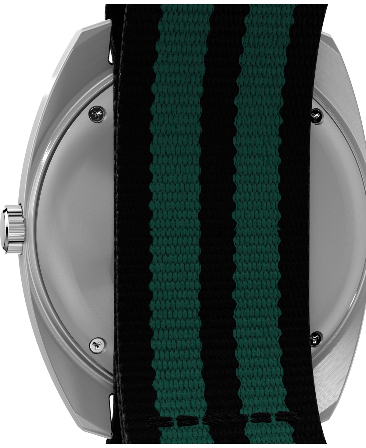 Timex Men's Quartz Analog Green Fabric Watch, 37mm