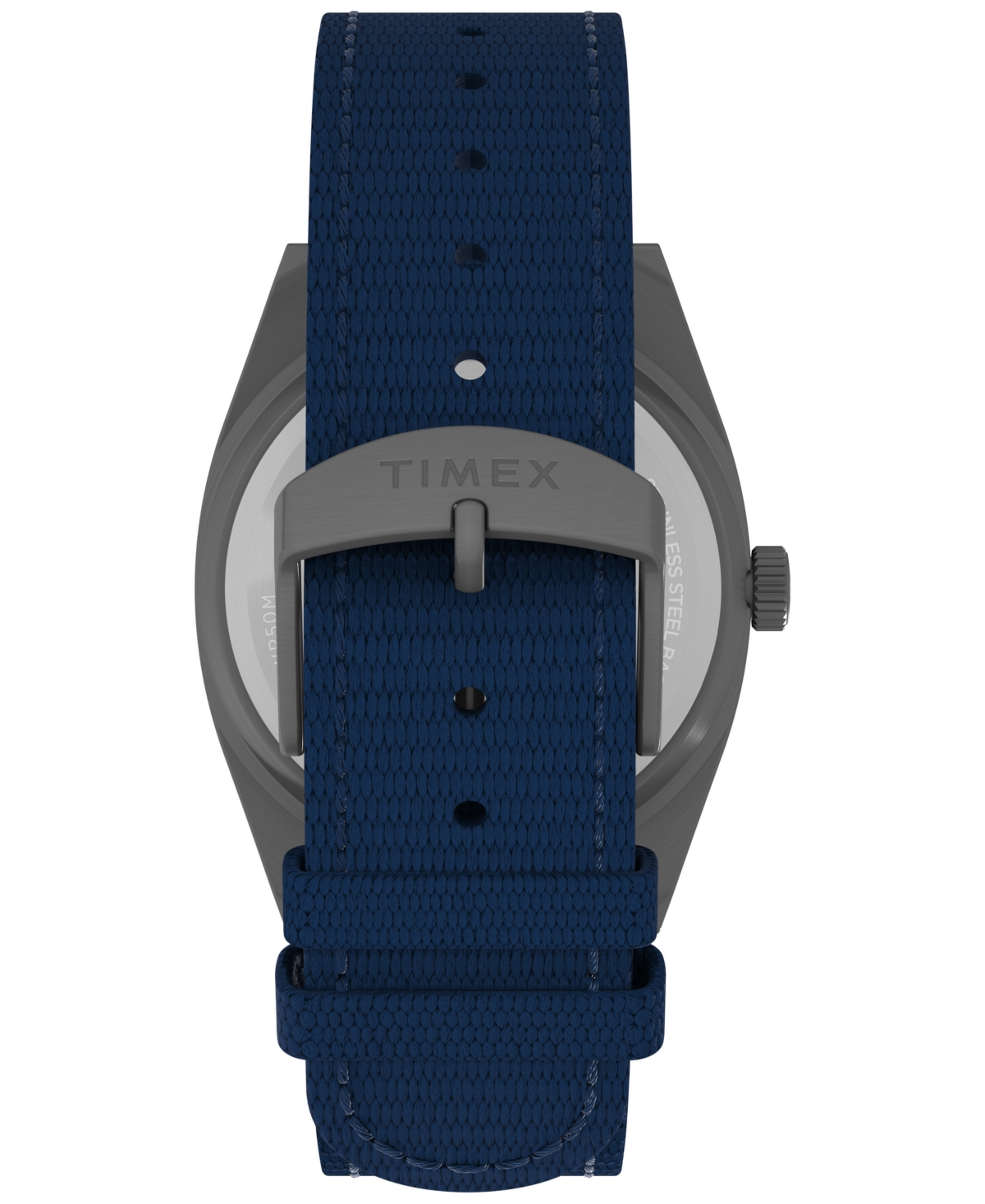 Timex Men's Quartz Analog Blue eco-conscious Fabric Watch, 39mm