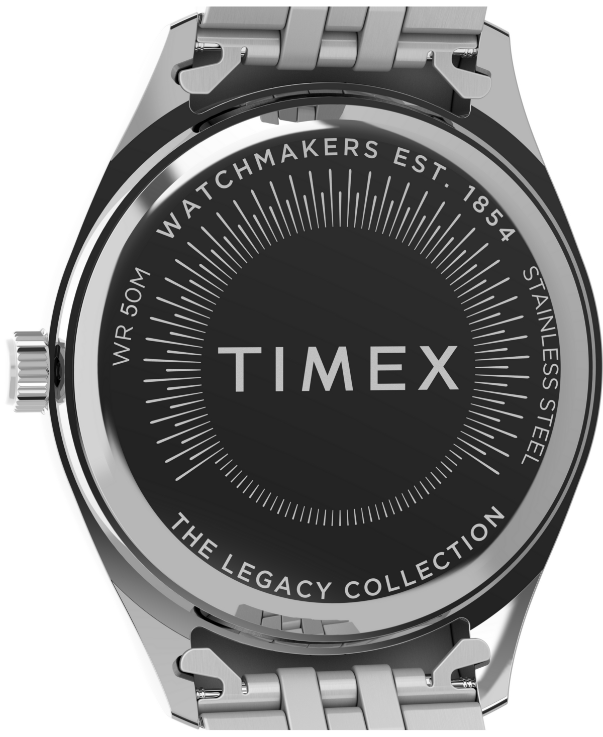 Timex Women's Quartz Analog Silver-Tone Stainless Steel Watch, 36mm