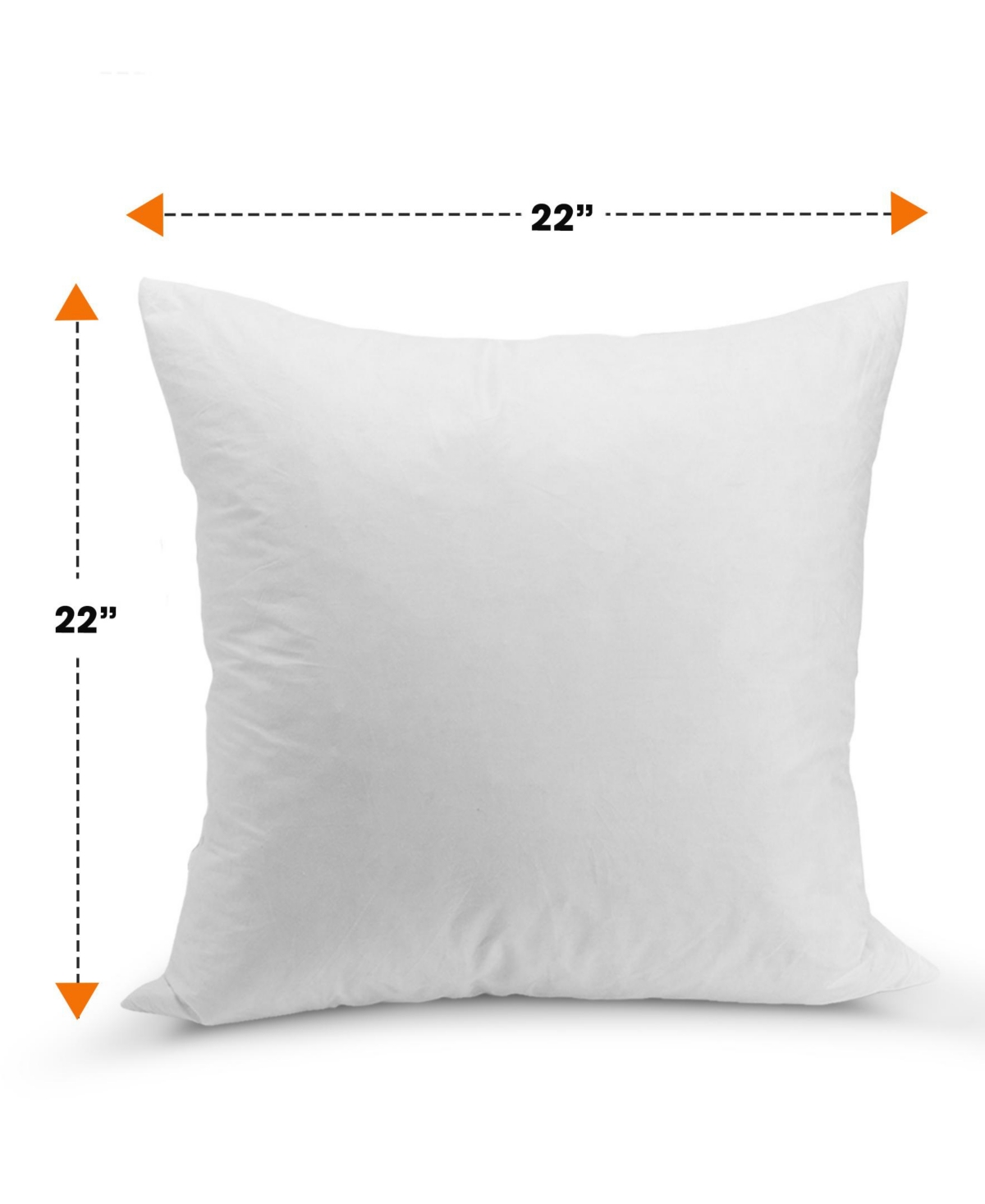 Cheer Collection 95% Feather/5% Down 2-Pack Pillow Inserts