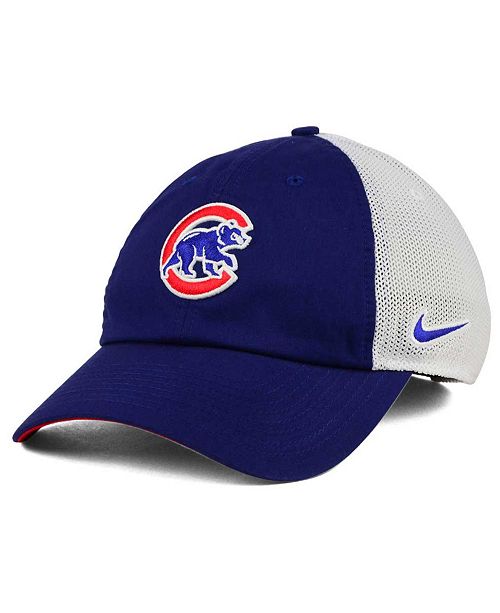 Nike Chicago Cubs Dri-FIT Mesh Swoosh Adjustable Cap & Reviews - Sports ...