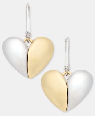 Dynamic Heart Drop Earrings 