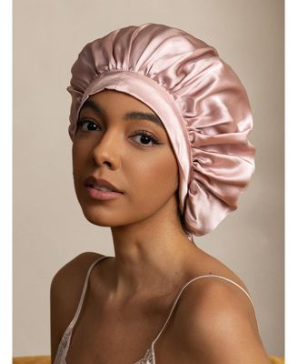 Women's Mulberry Silk Bonnet with Long Ribbons