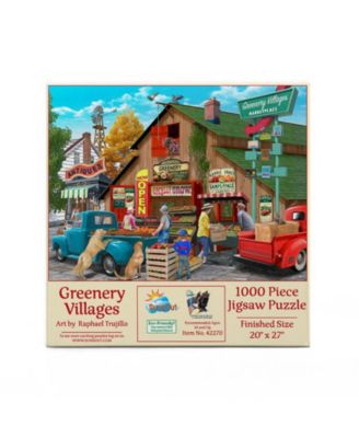 Greenery Villages 1000 piece Jigsaw Puzzle for Adults
