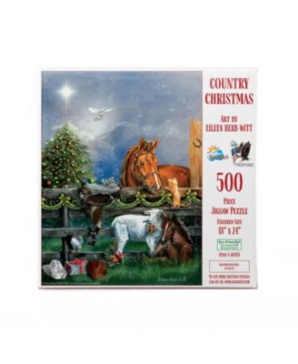 Country Christmas 500 piece Jigsaw Puzzle for Adults Christmas