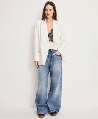 Women's Essential Suiting Belted Jacket, Regular and Plus