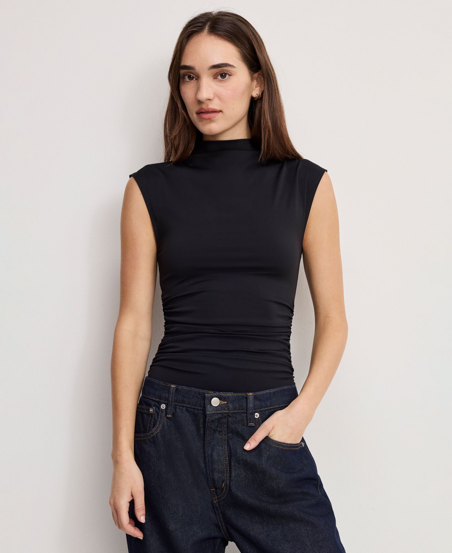 Women's Weightless Sleeveless Bodysuit, Regular and Plus