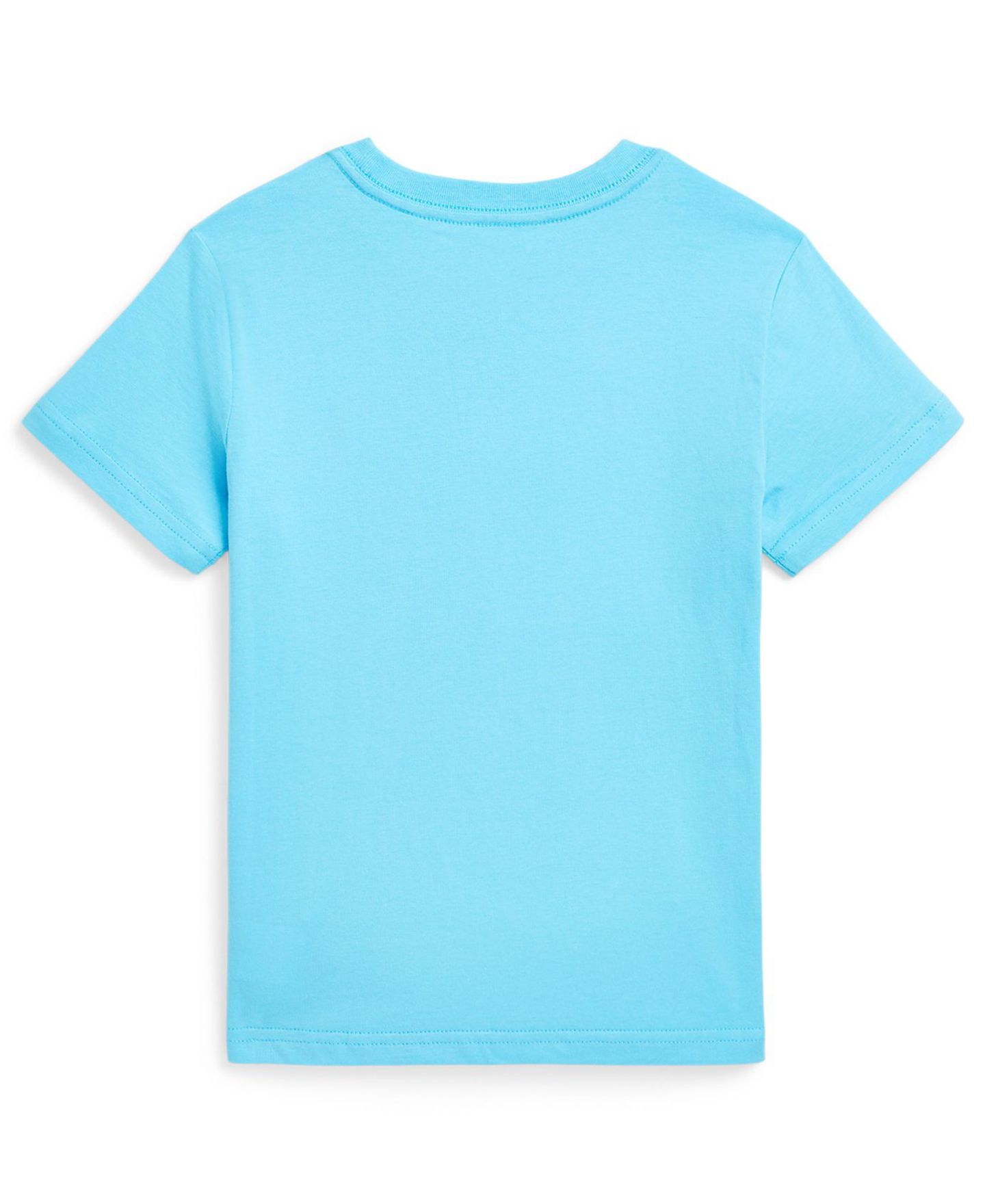 Футболка Polo Ralph Lauren Cotton Jersey Crewneck Tee для мальчиков, цвет: Пляжный жёлтый — фото 5