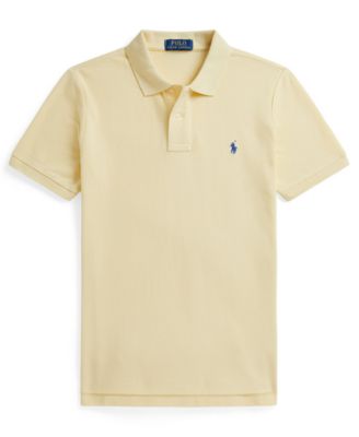 Big Boys Classic Fit Cotton Mesh Polo Shirt
