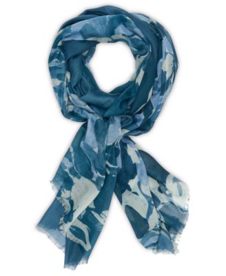 Calvin Klein - Washed Floral Oversized Wrap