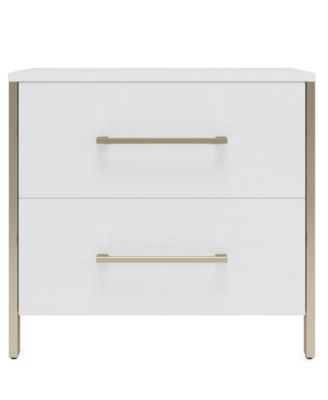 Emila 3-Pc. Upholstered King Bedroom Set Bed, 2-Drawer Nightstand and Chest