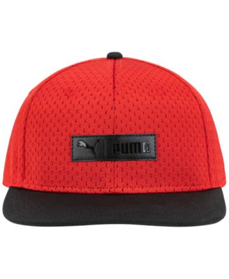 Men's Jump Flat Brim Embossed Patch Hat