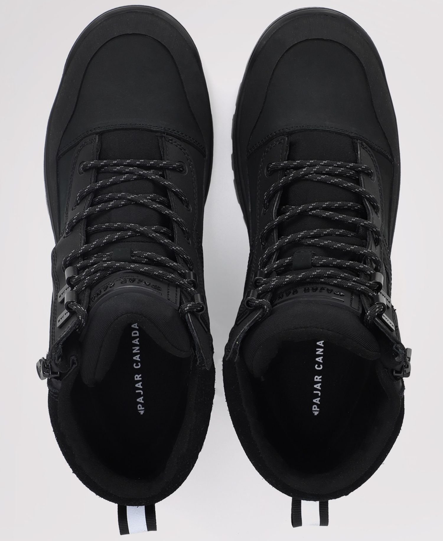 Men's Torsion Front-Lace Side Zipper Boots