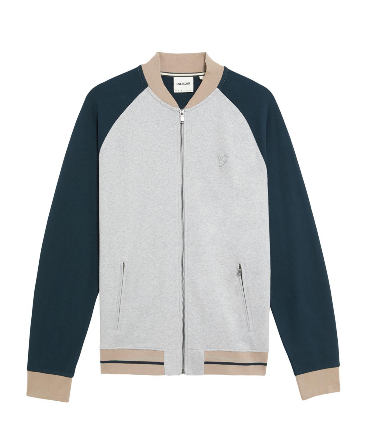 Lyle & Scott Men's Interlock Contrast Raglan Bomber Jacket