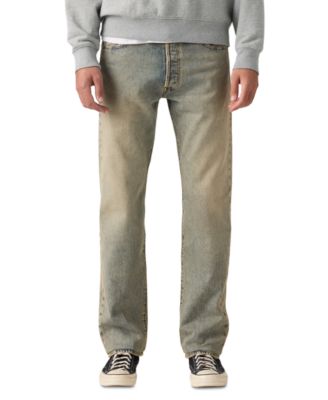 Men's 501 Regular-Fit Button Fly Non-Stretch Jeans