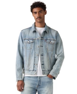 Levi's Men's Regular-Fit Non-Stretch Denim Trucker Jacket - Macy's