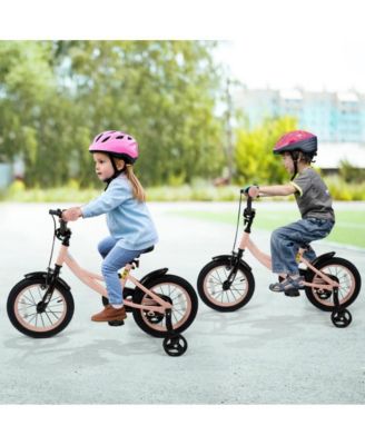 14 Inch Kids Bike with Adjustable Training Wheels