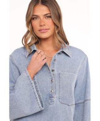 Women's Celestia Denim Top