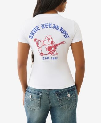 Women's Crystal Crew Neck T-Shirt