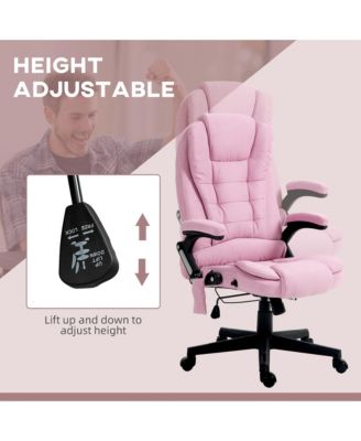 Vinsetto 6 Point Vibrating Massage Office Chair with Lumbar Heat
