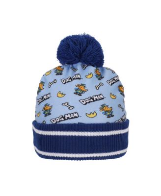 Boys All-Over Character Print Youth 2-Piece Knit Beanie & Gloves Set