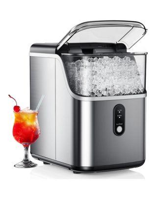 35-lb Ice Per day Nugget/Pebble Ice Maker ( Silver )