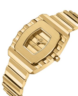 Women's Atlas Swiss Quartz 18k Gold-Plated Stainless Steel Watch, 34mm