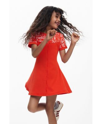 Girls short sleeves Knit Dress
