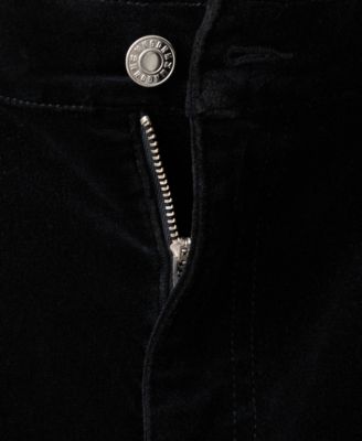 Women's Wide-Leg Velvet Jeans