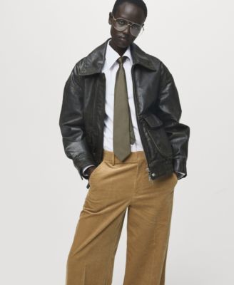 Women's Wide-Leg Corduroy Pants