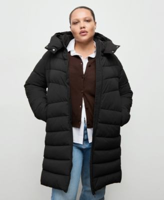Women's Hood Midi Quilted Anorak