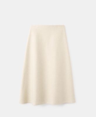 Women's A-Line Wool Skirt