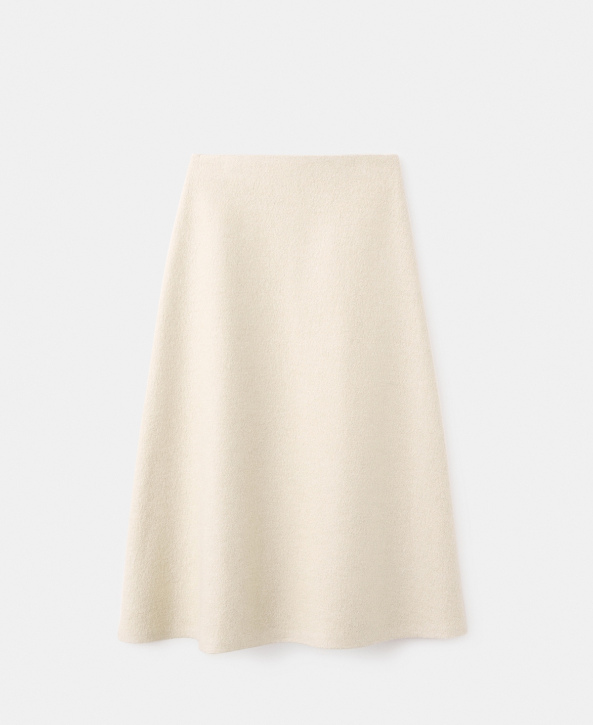 Mango Women's A-Line Wool Skirt