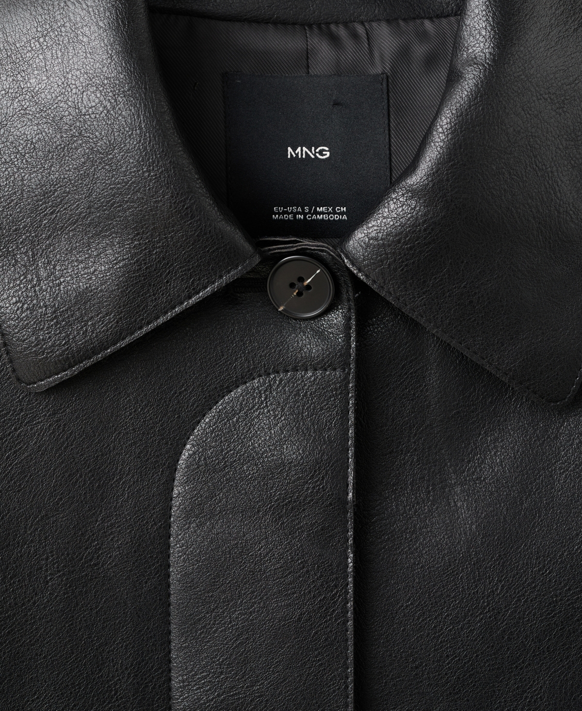 Mango Women's Pockets Faux-Effect Jacket