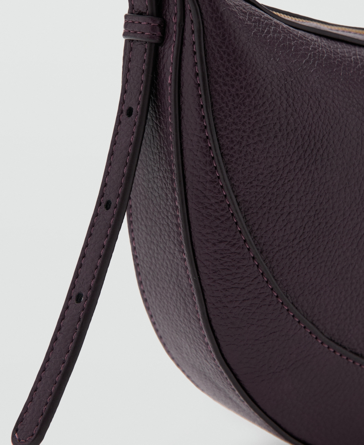 Mango Women's Oval Shoulder Bag