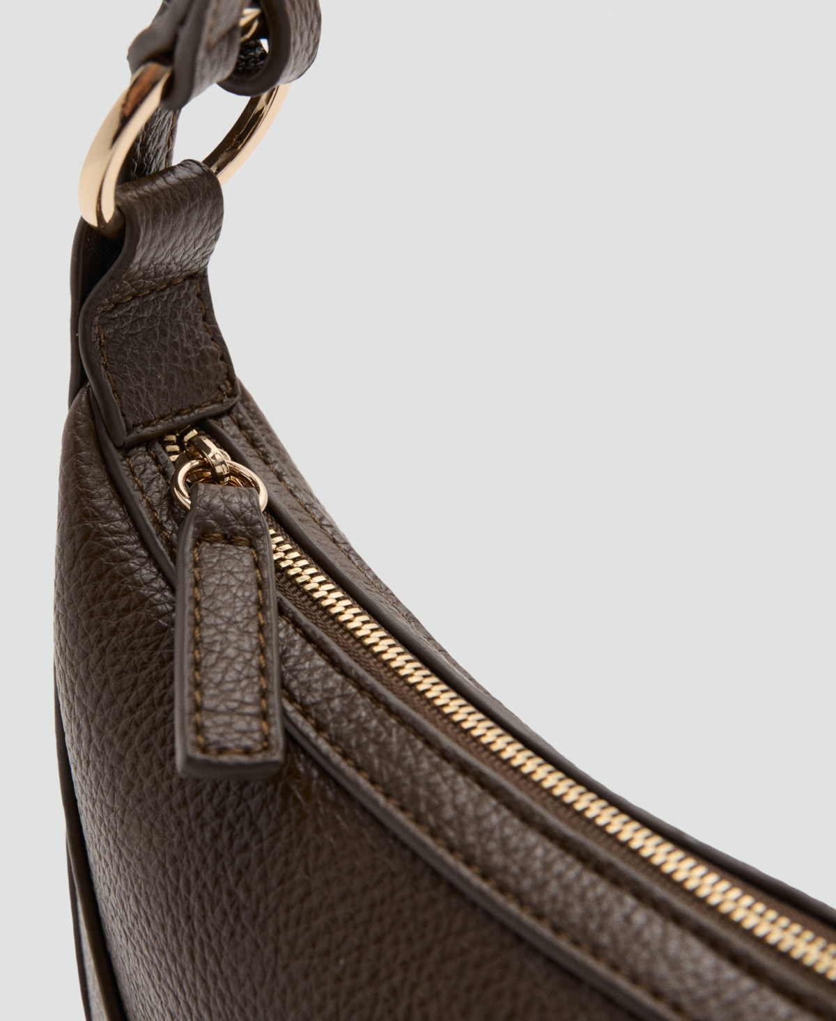 Mango Women's Oval Shoulder Bag