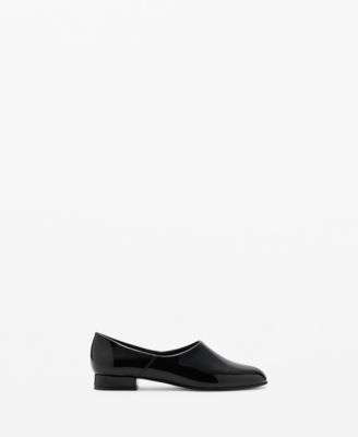 Women's Patent Leather Flat Shoes