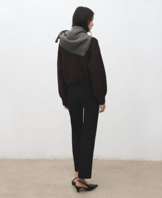 Women's Straight-Cut Crop Pants